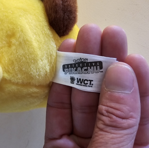 Pokemon Detective Pikachu Plush Toy - Picture 6 of 6